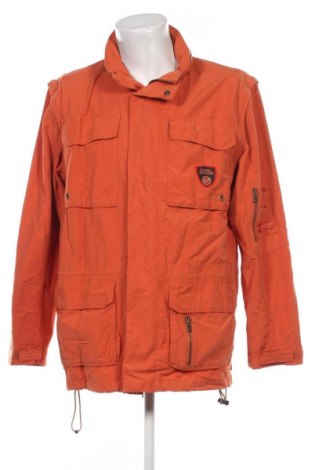 Herrenjacke Camargue, Größe M, Farbe Orange, Preis 9,99 €