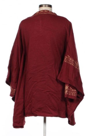 Poncho, Größe L, Farbe Rot, Preis € 4,99