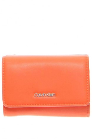 Портмоне Calvin Klein, Цвят Оранжев, Цена 152,99 лв.