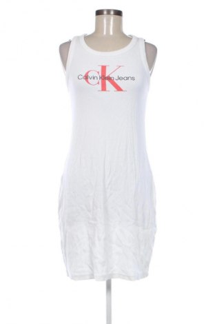 Kleid Calvin Klein Jeans, Größe L, Farbe Weiß, Preis € 81,99