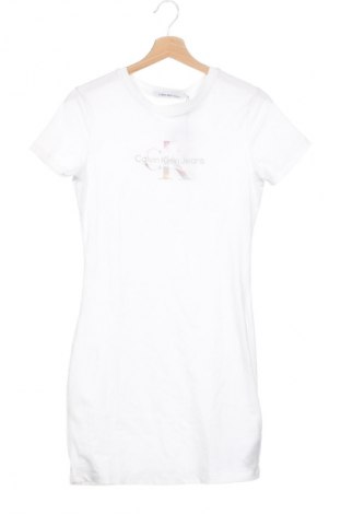 Sukienka Calvin Klein Jeans, Rozmiar XS, Kolor Biały, Cena 309,99 zł