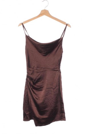 Kleid Gina Tricot, Größe XS, Farbe Braun, Preis 18,99 €