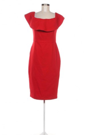 Kleid Zara, Größe L, Farbe Rot, Preis 17,00 €