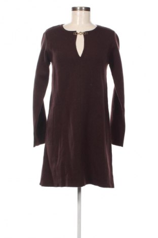 Kleid Zara, Größe L, Farbe Braun, Preis 7,99 €