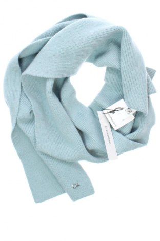 Eșarfă Calvin Klein, Culoare Albastru, Preț 108,99 Lei