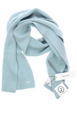 Eșarfă Calvin Klein, Culoare Albastru, Preț 108,99 Lei