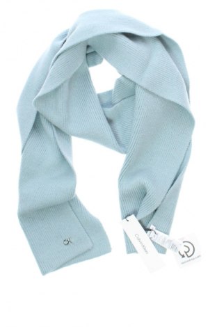 Eșarfă Calvin Klein, Culoare Albastru, Preț 108,99 Lei