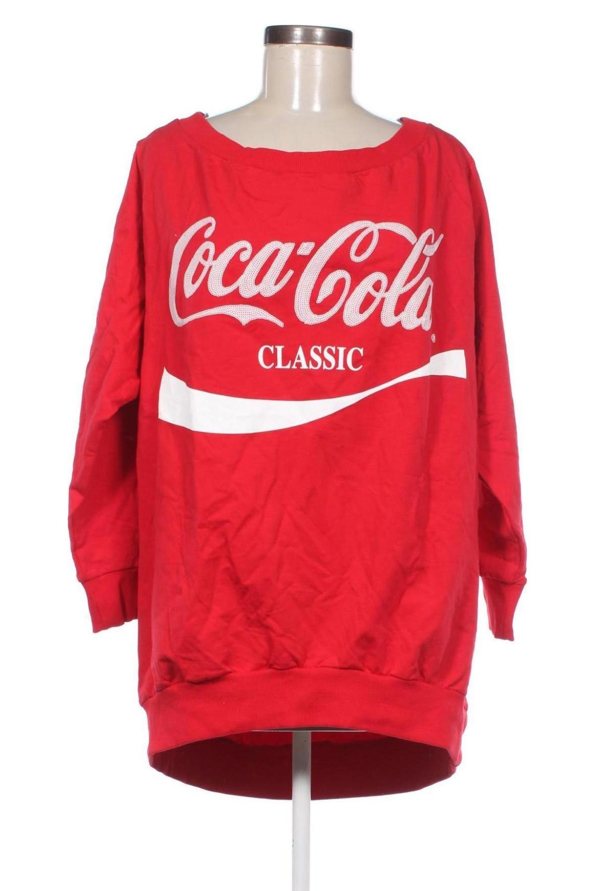 Damen Shirt Coca Cola, Größe L, Farbe Rot, Preis 6,99 €