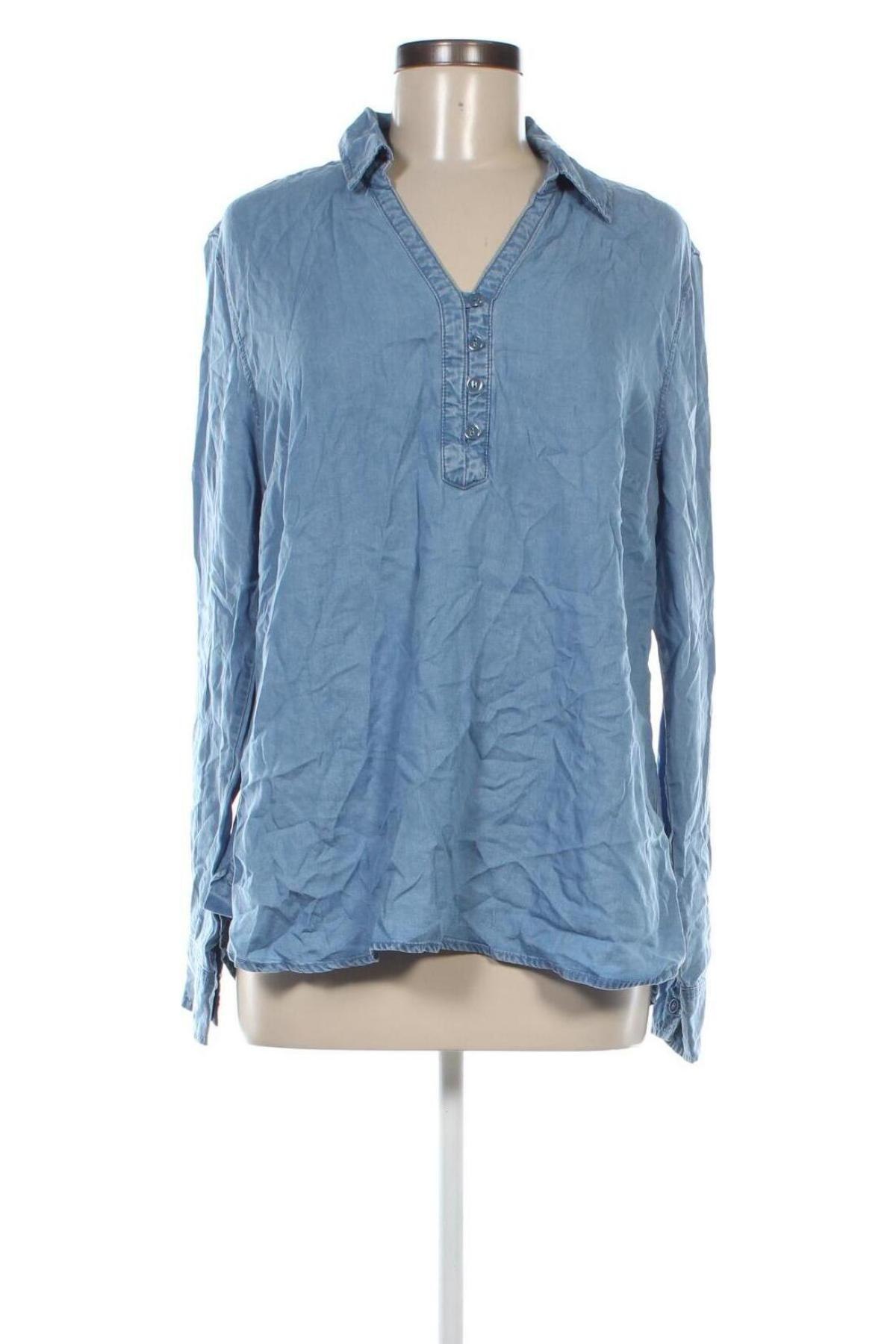 Damen Shirt Izod, Größe L, Farbe Blau, Preis 10,99 €