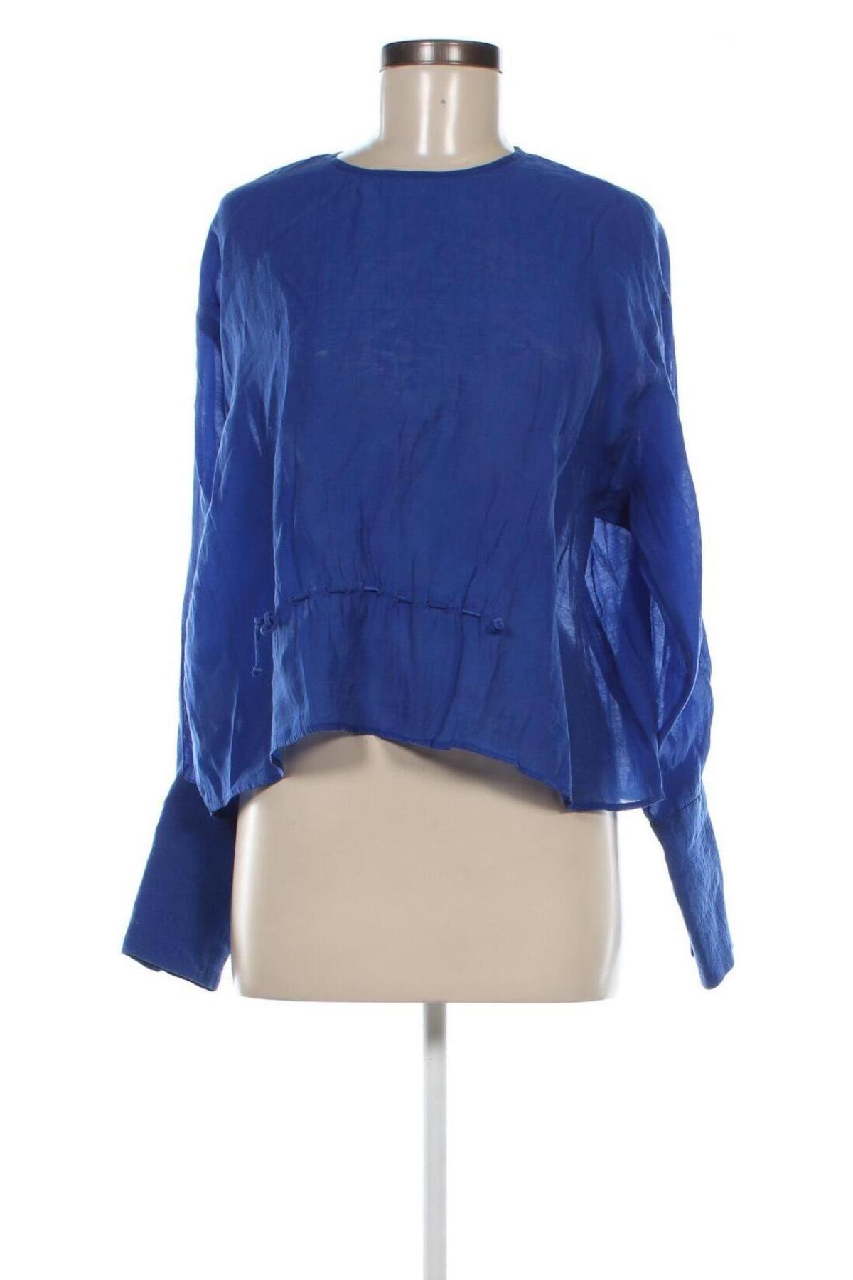 Damen Shirt Mango, Größe M, Farbe Blau, Preis 14,00 €