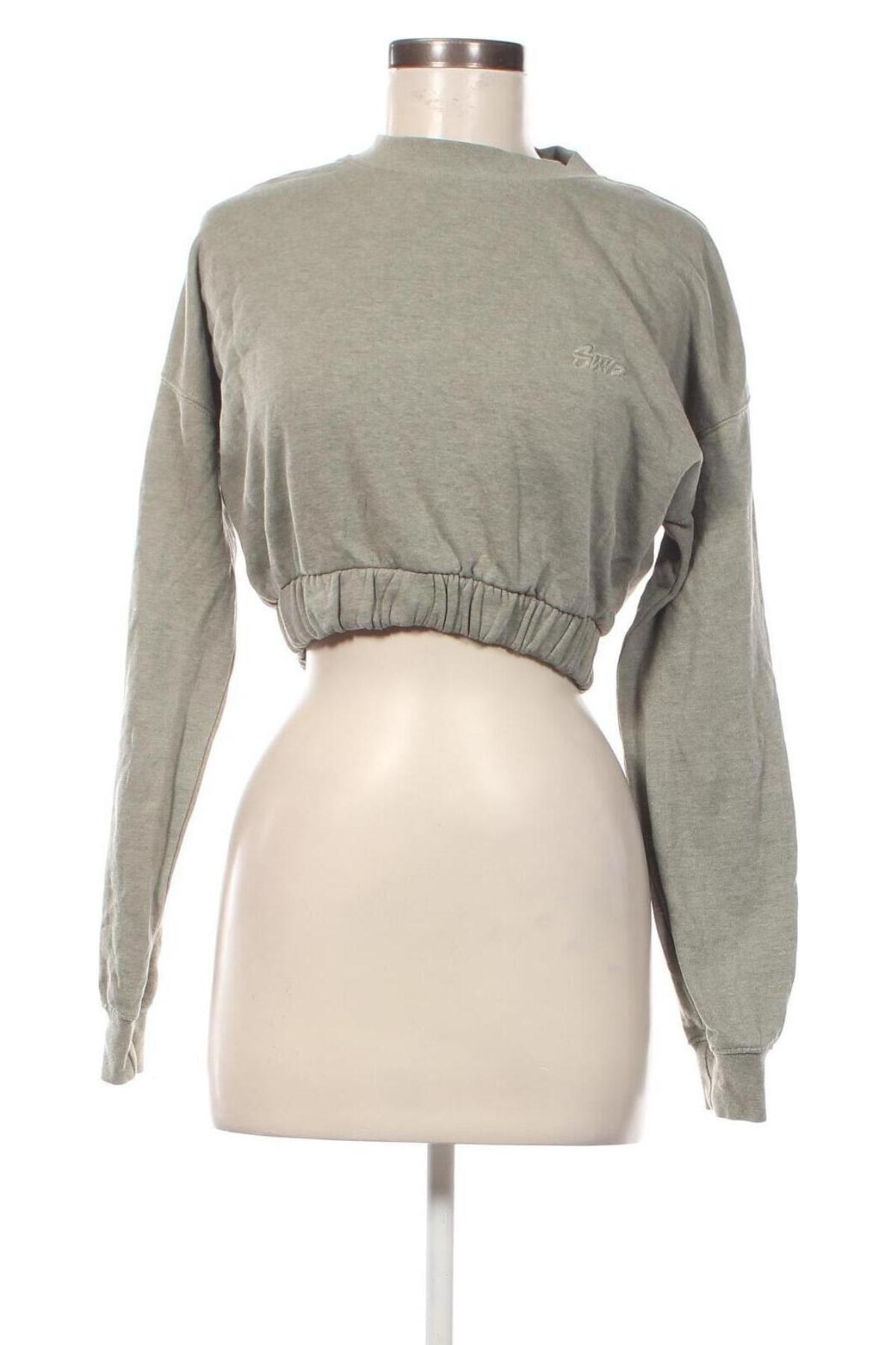 Bluză de femei Pull&Bear, Mărime S, Culoare Verde, Preț 61,99 Lei