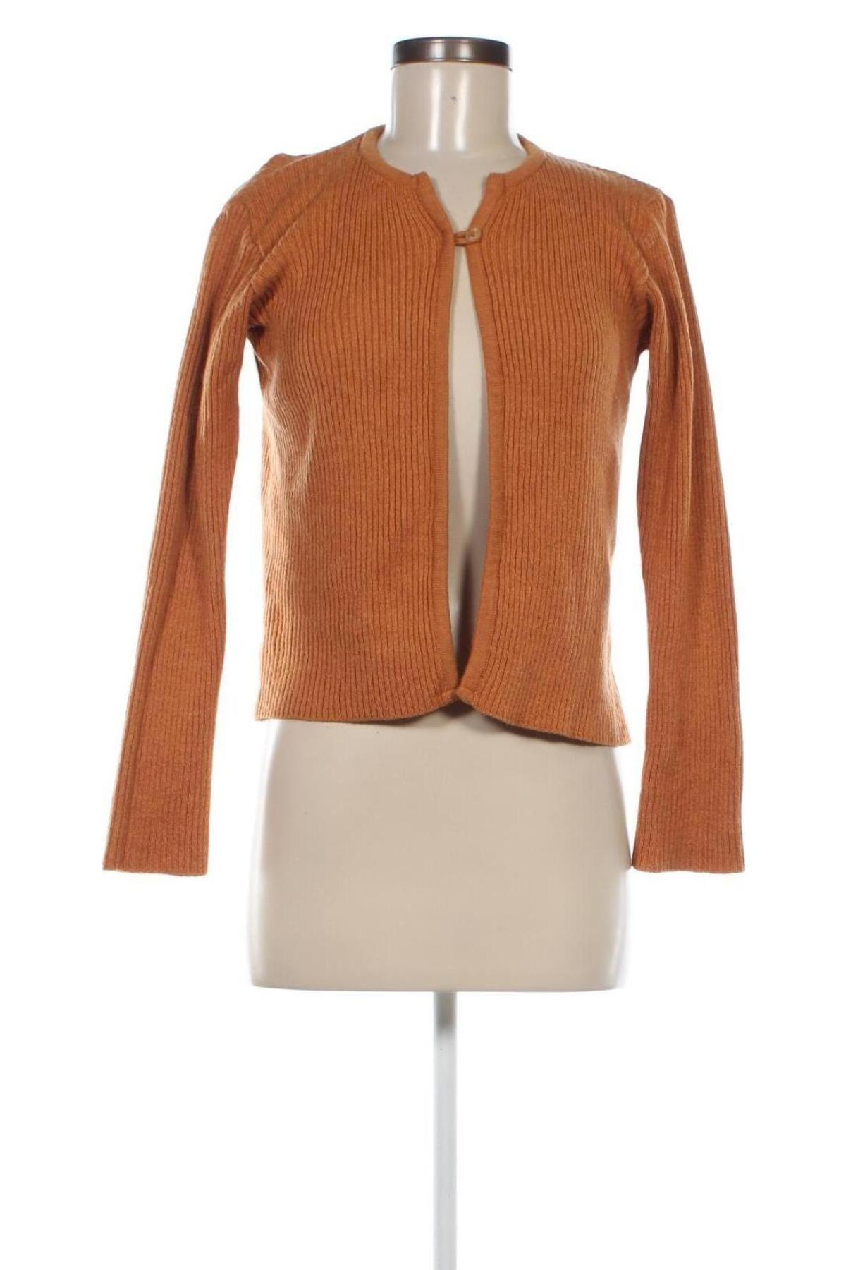 Damen Strickjacke, Größe M, Farbe Orange, Preis 14,91 €