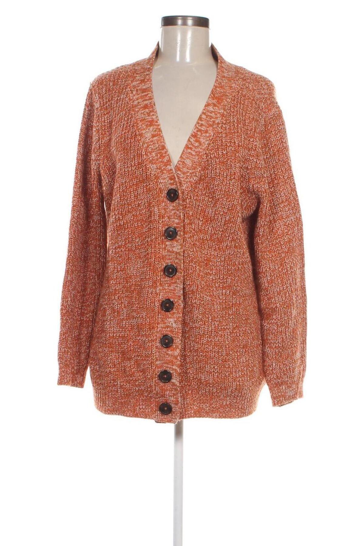 Damen Strickjacke, Größe XL, Farbe Orange, Preis € 10,99