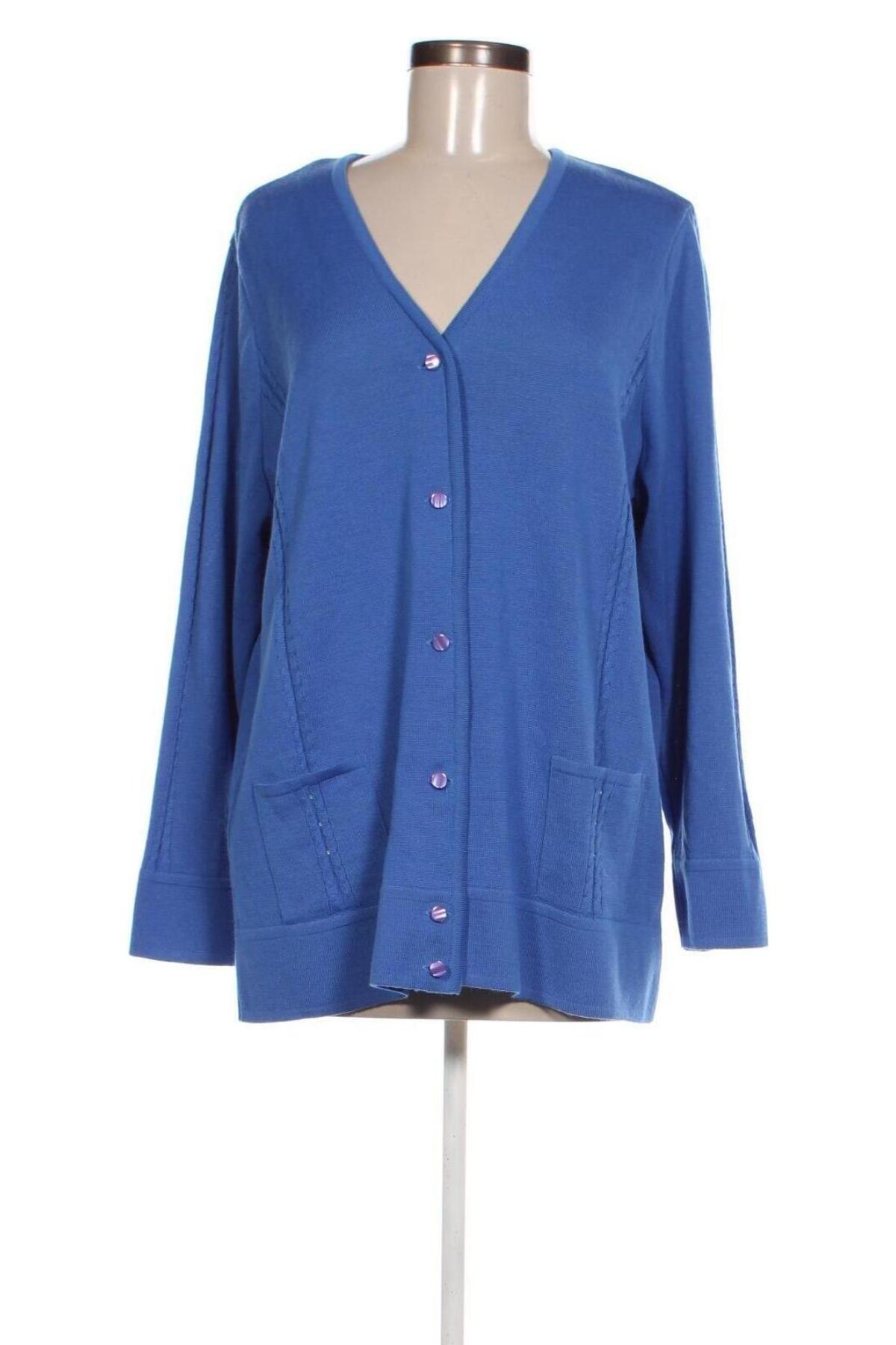 Damen Strickjacke Atelier, Größe XL, Farbe Blau, Preis € 20,99