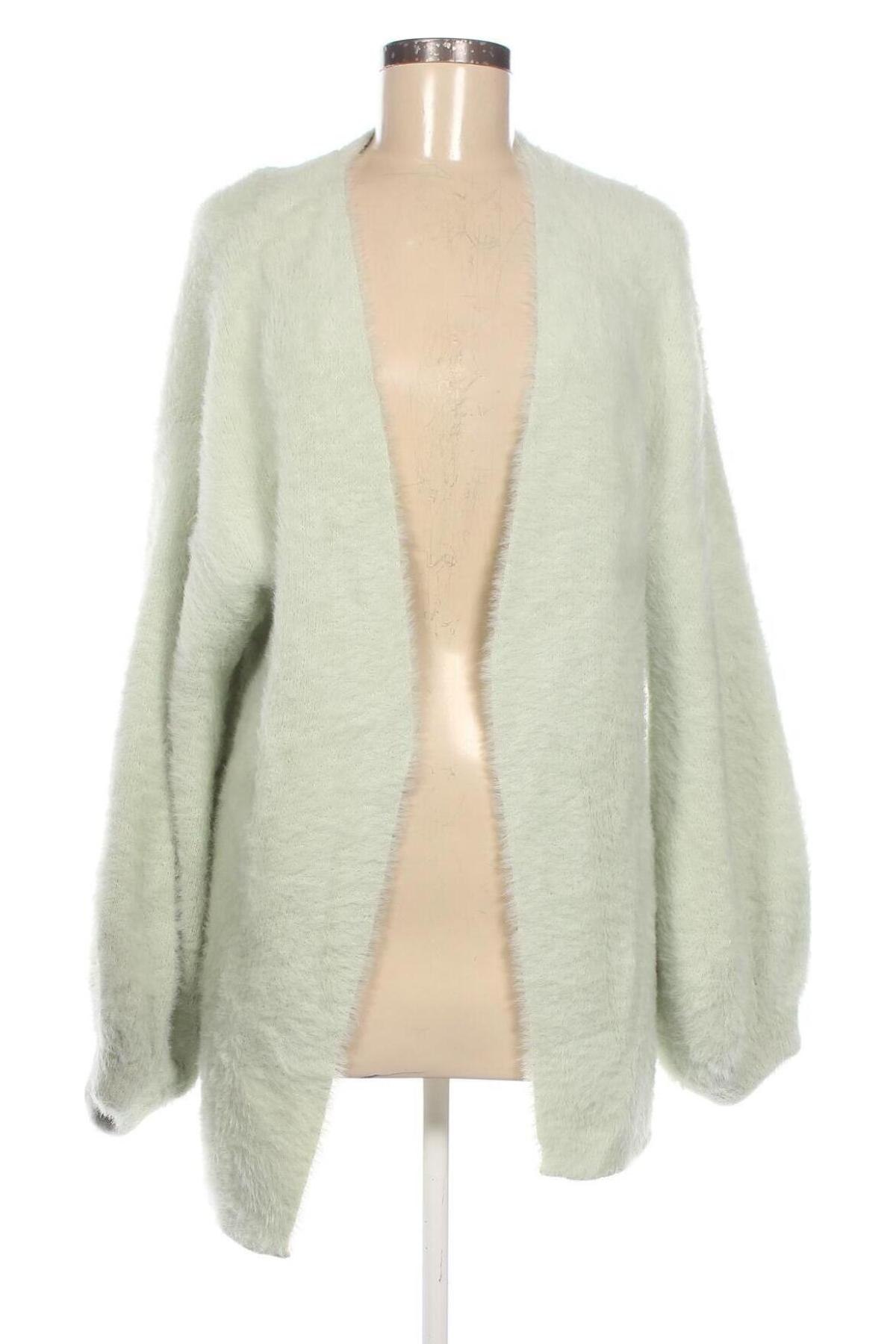 Cardigan de damă Bershka, Mărime XS, Culoare Verde, Preț 94,99 Lei