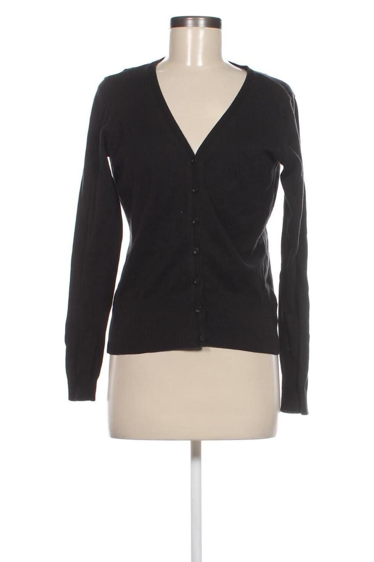 Cardigan de damă H&M, Mărime M, Culoare Negru, Preț 74,81 Lei