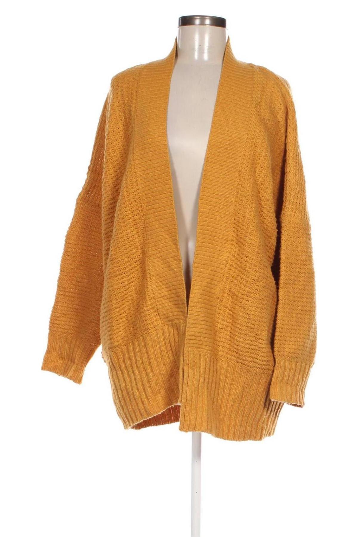 Cardigan de damă Janina, Mărime XL, Culoare Galben, Preț 94,99 Lei