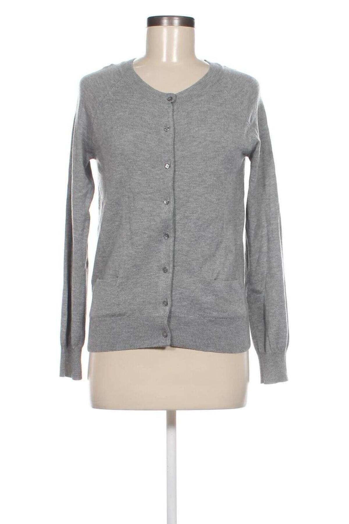 Damen Strickjacke Mango, Größe M, Farbe Grau, Preis 12,19 €