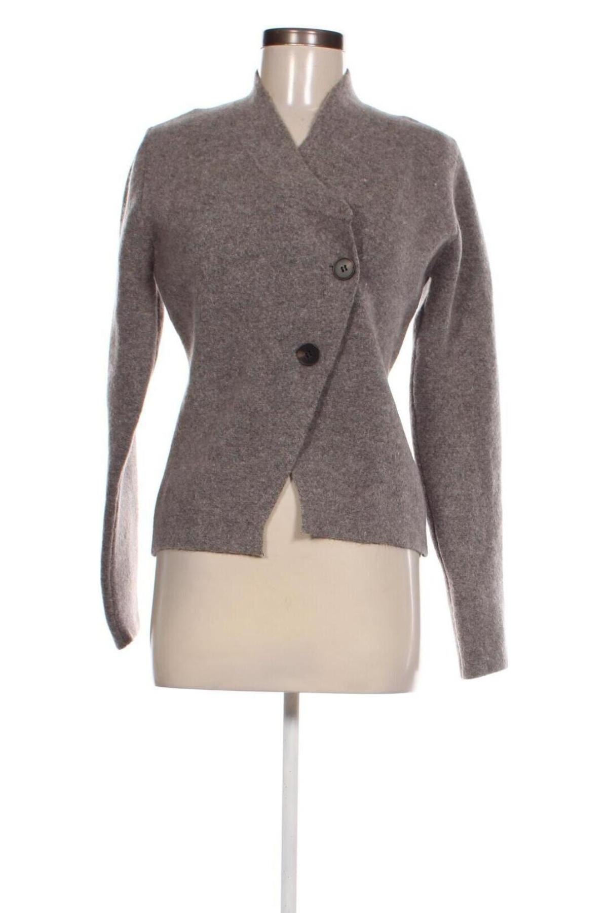 Damen Strickjacke Zara, Größe M, Farbe Grau, Preis 18,99 €