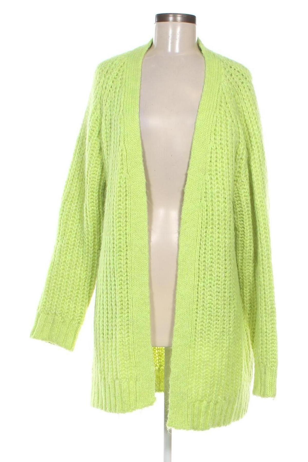 Cardigan de damă Zara, Mărime M, Culoare Verde, Preț 187,00 Lei