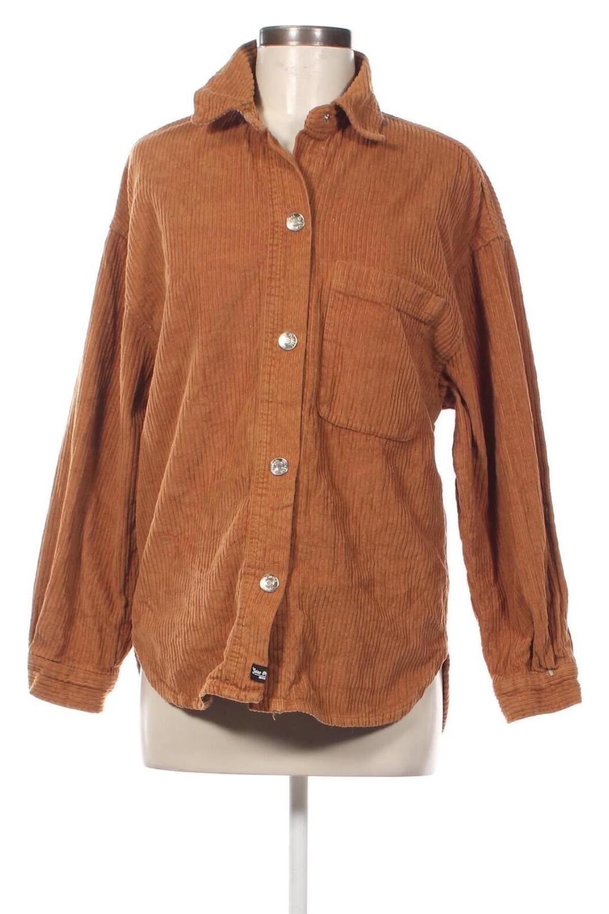 Damenbluse Bershka, Größe S, Farbe Beige, Preis € 9,99