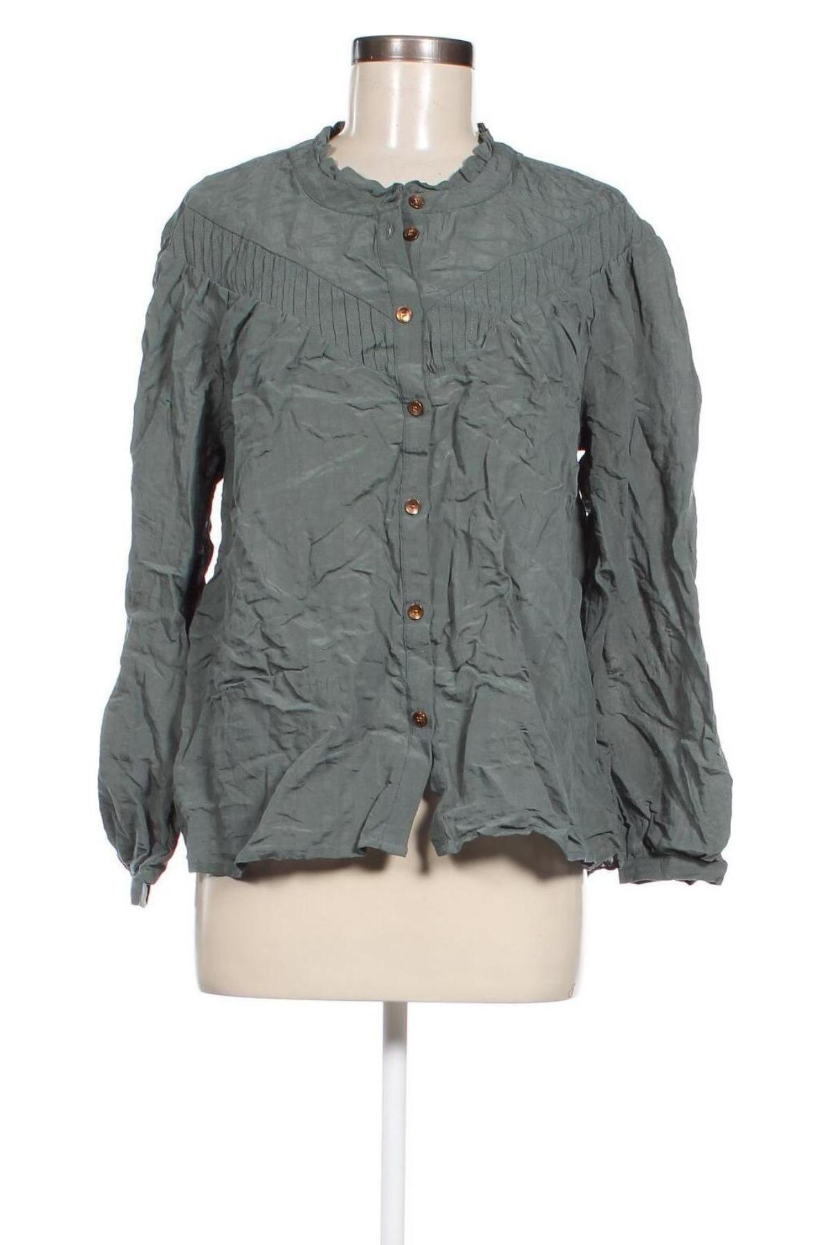 Damenbluse Vero Moda, Größe M, Farbe Grün, Preis € 14,99