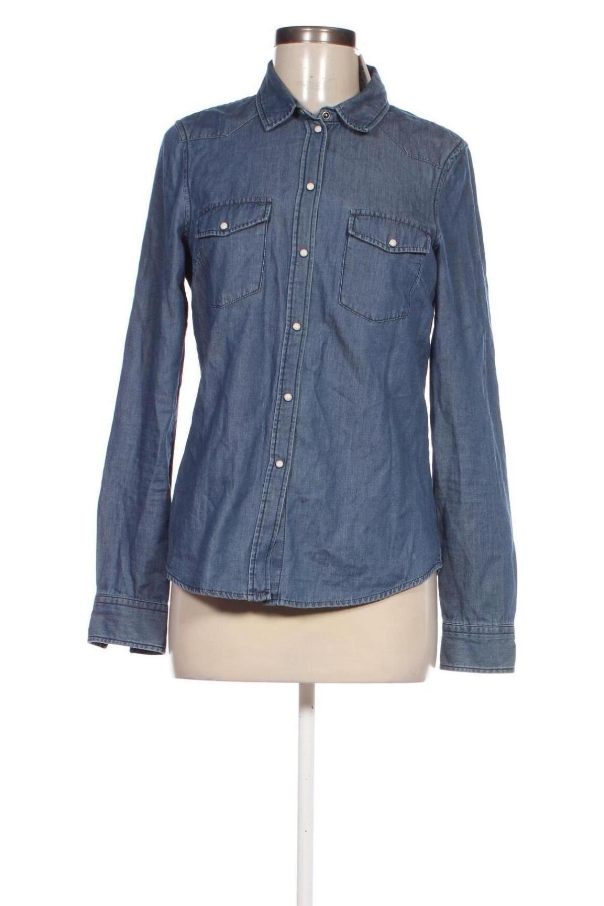 Damenbluse Vero Moda, Größe S, Farbe Blau, Preis 13,99 €