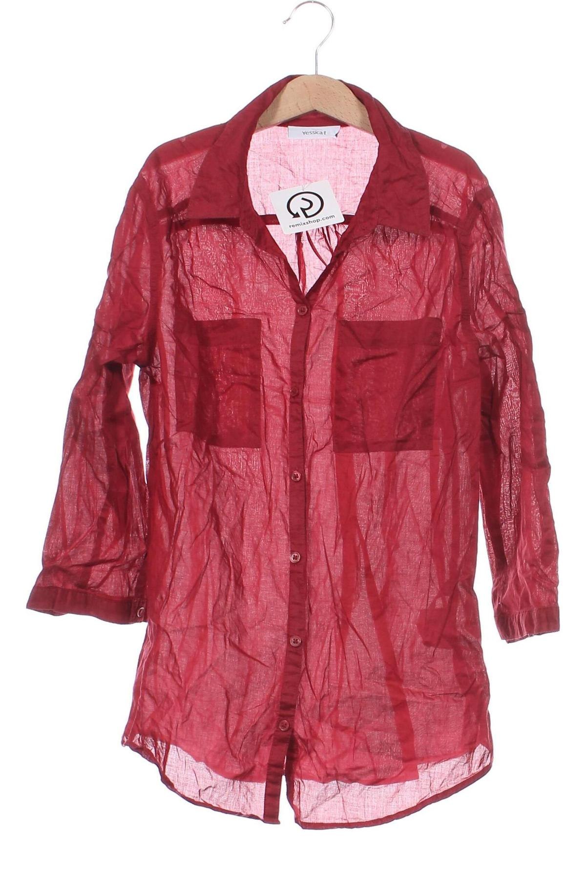 Damenbluse Yessica, Größe XS, Farbe Rot, Preis 7,99 €