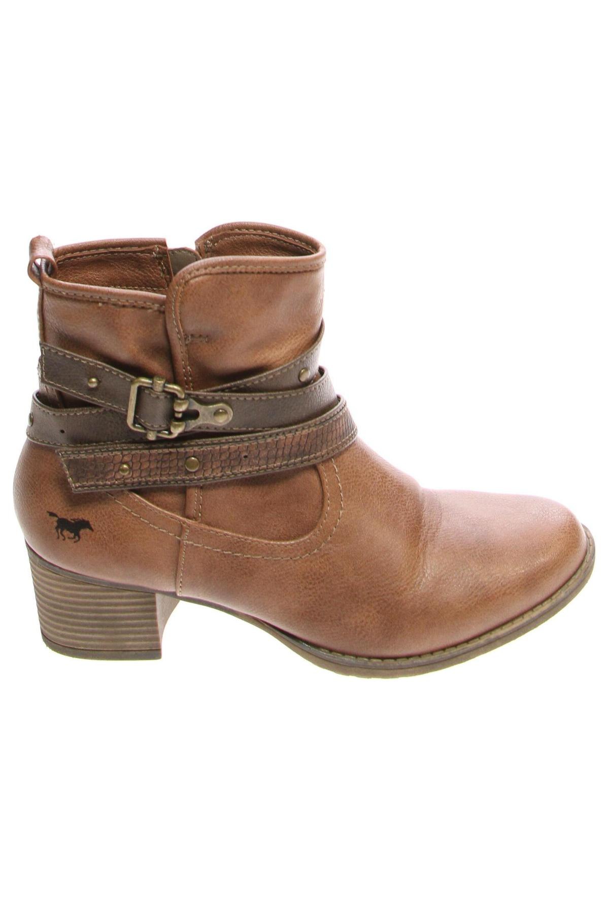 Damen Stiefeletten Mustang, Größe 40, Farbe Braun, Preis € 32,00