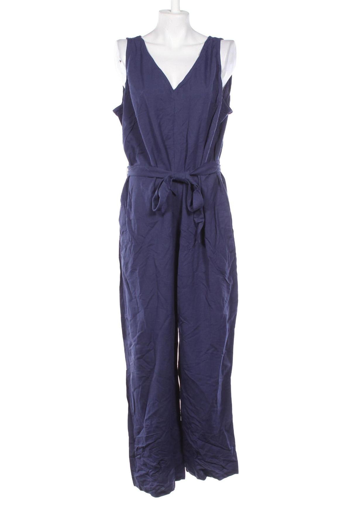 Langer Damen-Overall ONLY Carmakoma, Größe XXL, Farbe Blau, Preis 46,99 €