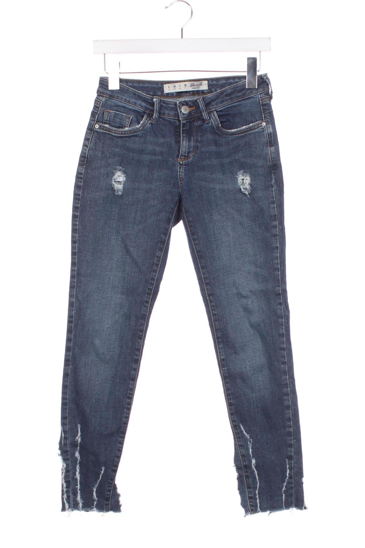 Dámske džínsy  Denim Co., Veľkosť XS, Farba Modrá, Cena  9,95 €