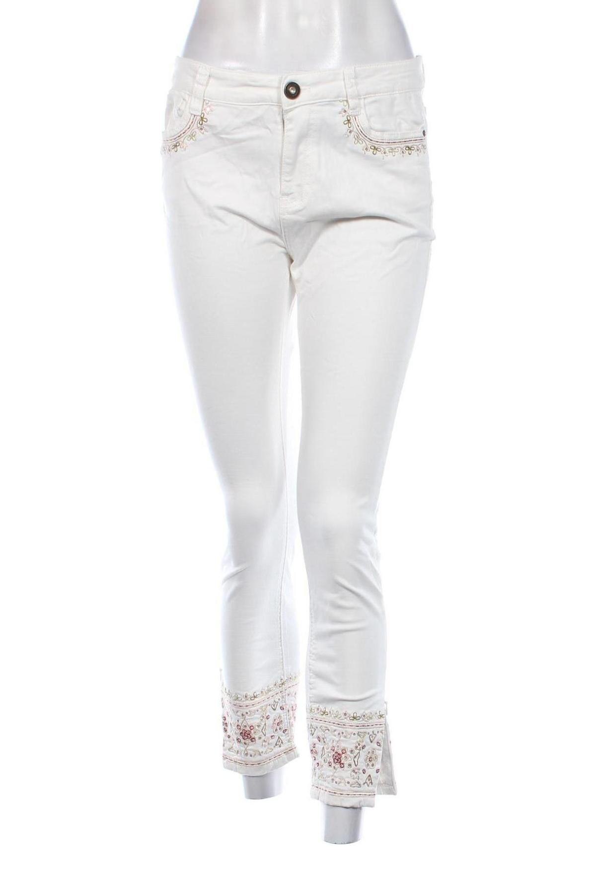 Damen Jeans Desigual, Größe M, Farbe Weiß, Preis 26,99 €