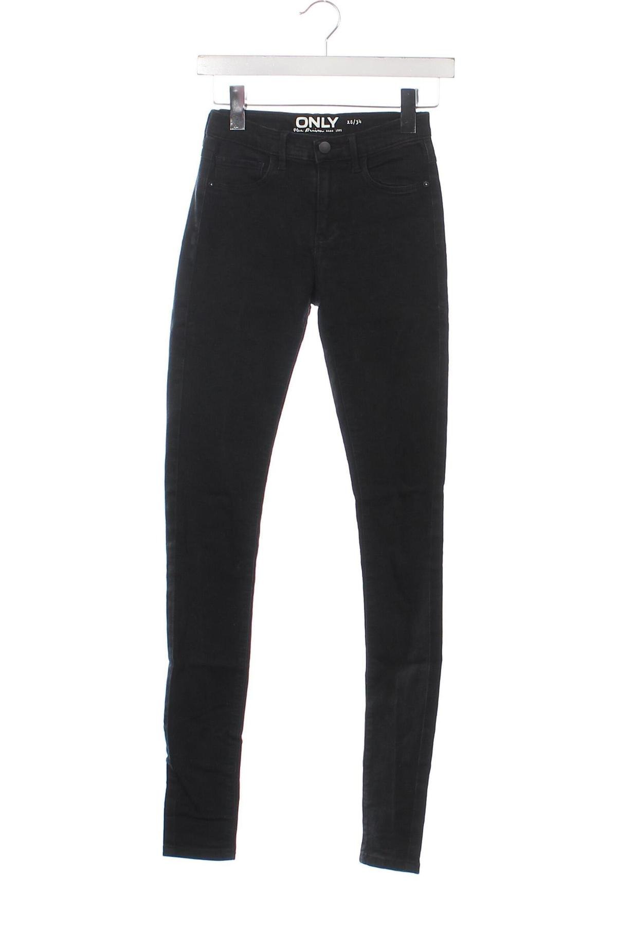 Damen Jeans ONLY, Größe XS, Farbe Schwarz, Preis 11,99 €