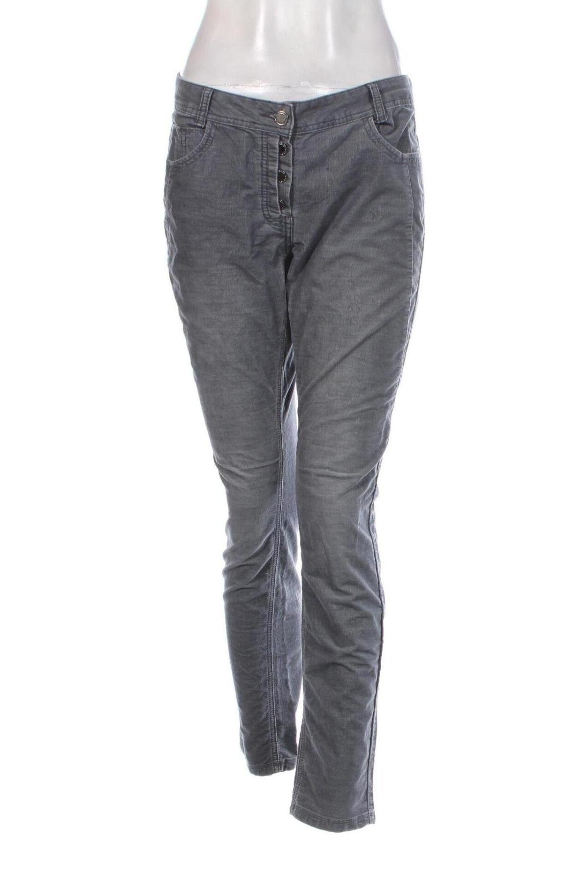 Damen Cordhose, Größe M, Farbe Grau, Preis 9,99 €