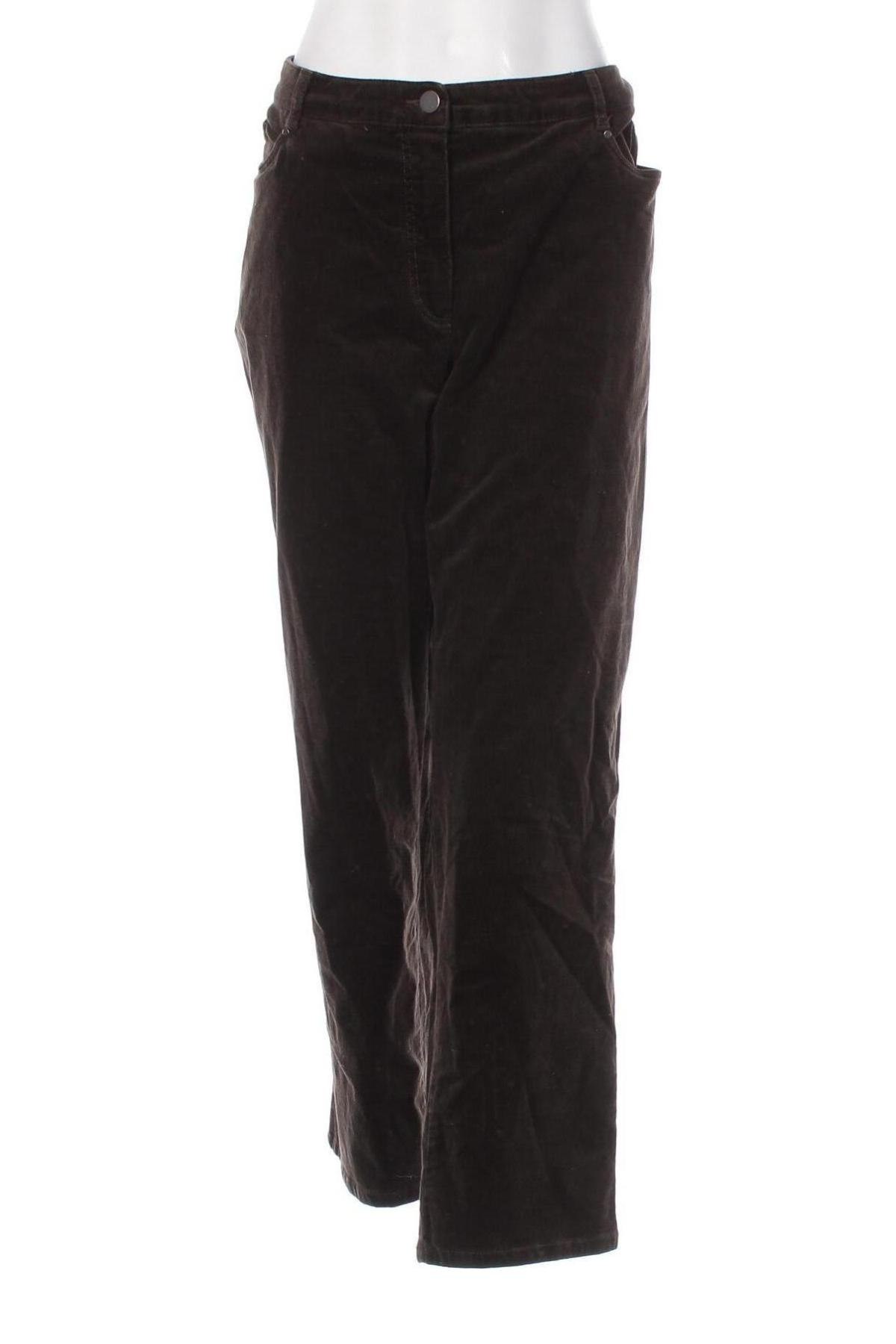 Damen Cordhose Adagio, Größe XXL, Farbe Braun, Preis 7,99 €