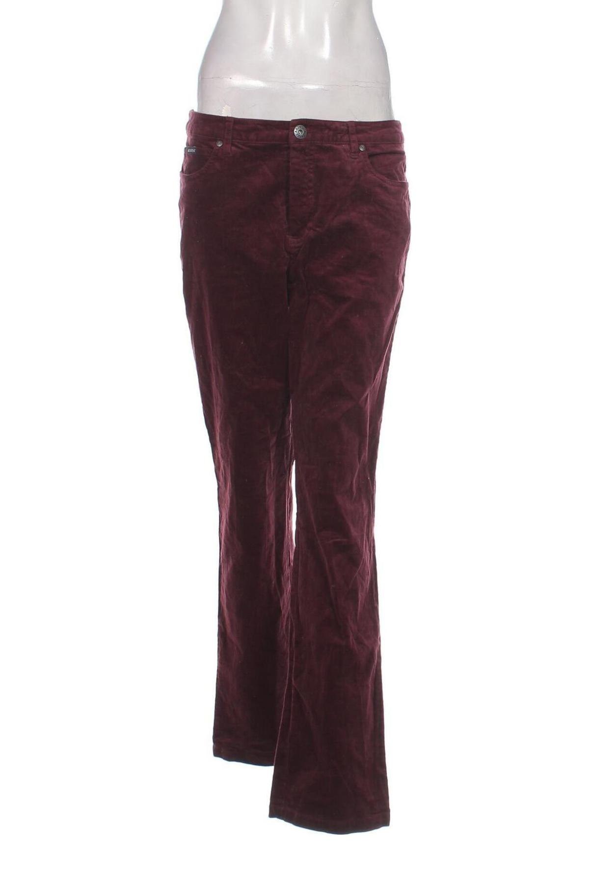 Damen Cordhose Arizona, Größe L, Farbe Rot, Preis 10,99 €