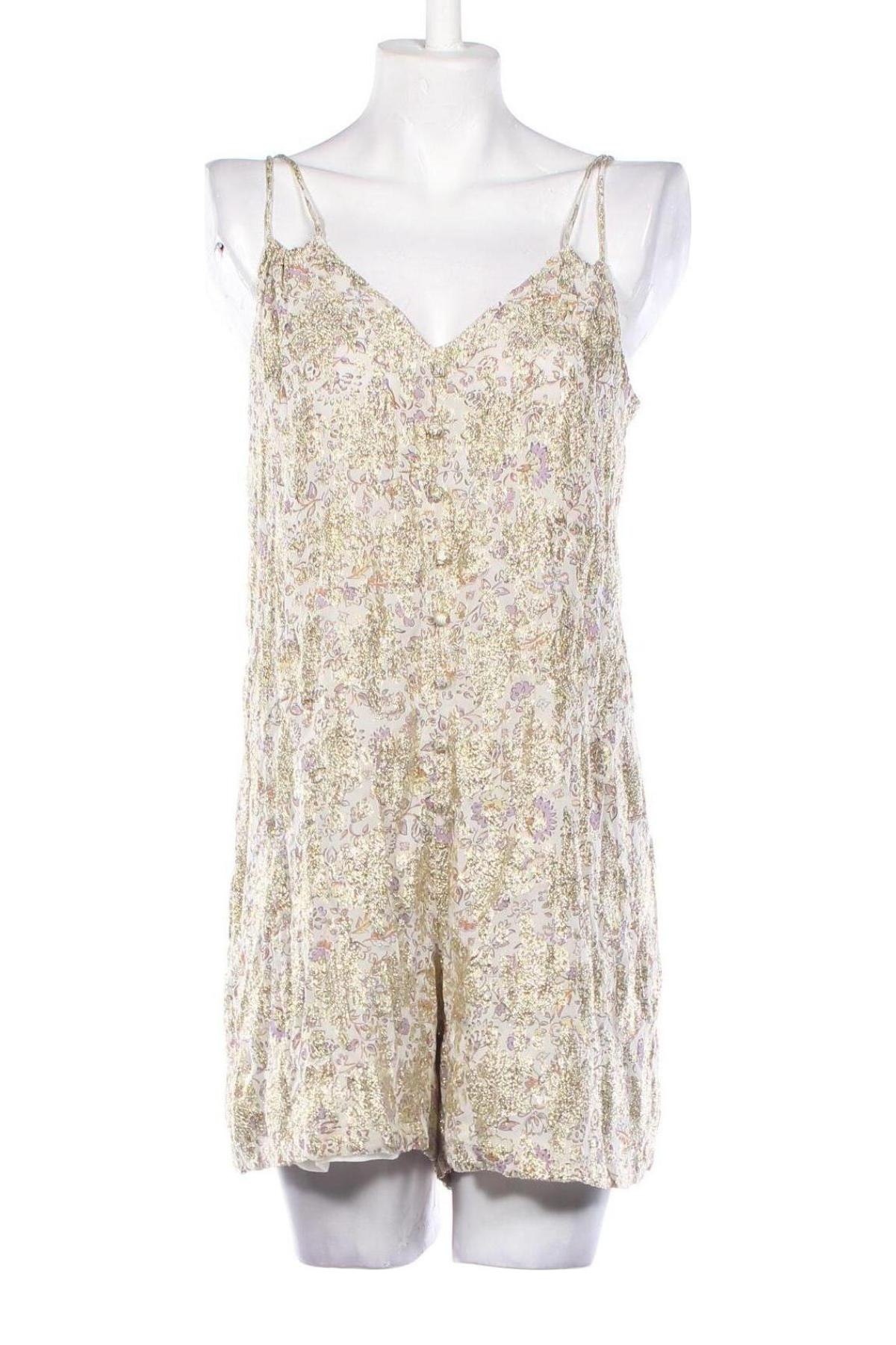 Women's short jumpsuit Mango, Mărime L, Culoare Multicolor, Preț 55,99 Lei