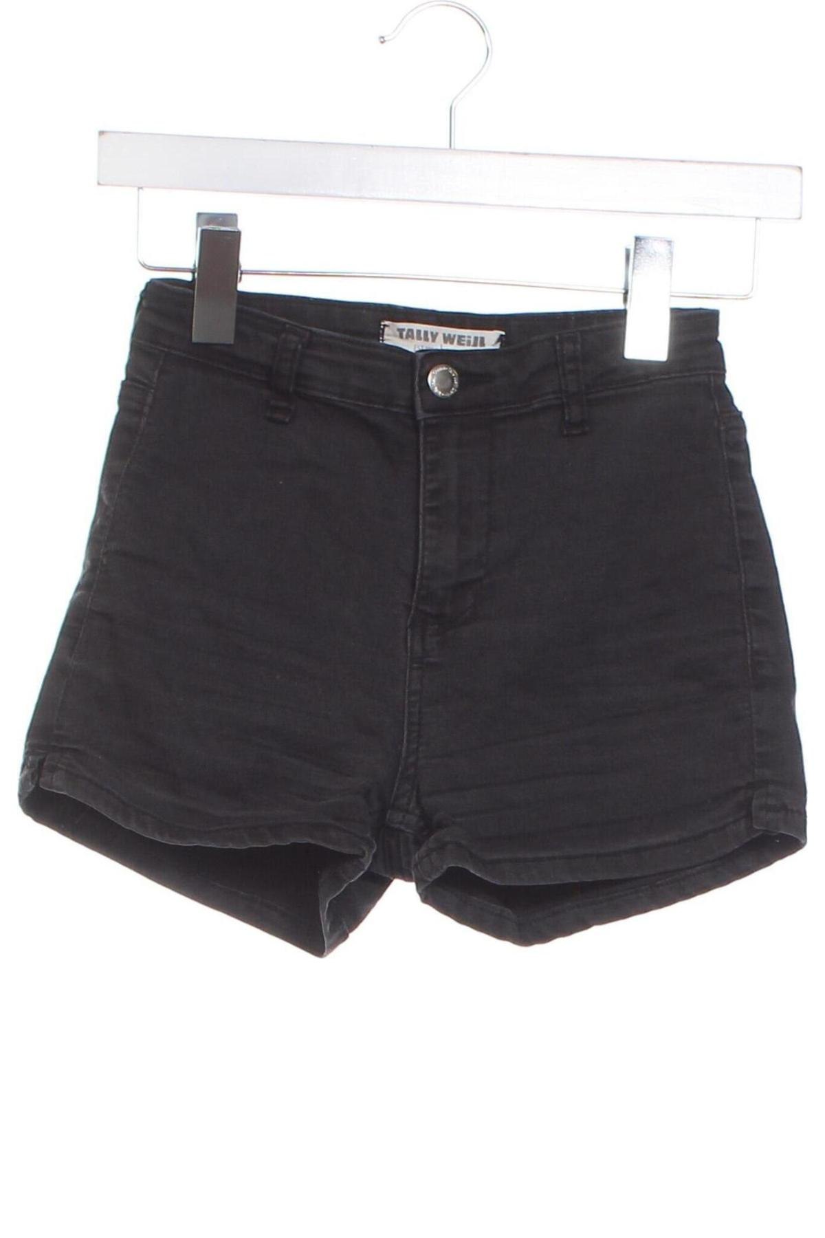 Damen Shorts Tally Weijl, Größe XS, Farbe Schwarz, Preis 10,00 €