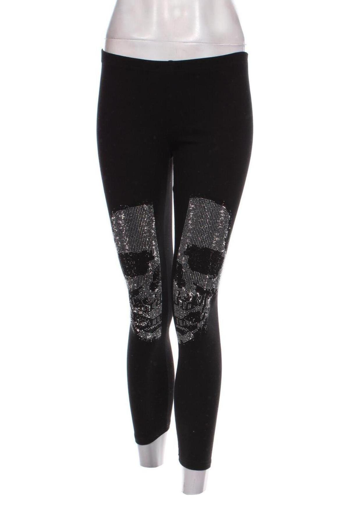 Damskie legginsy, Rozmiar S, Kolor Czarny, Cena 17,99 zł