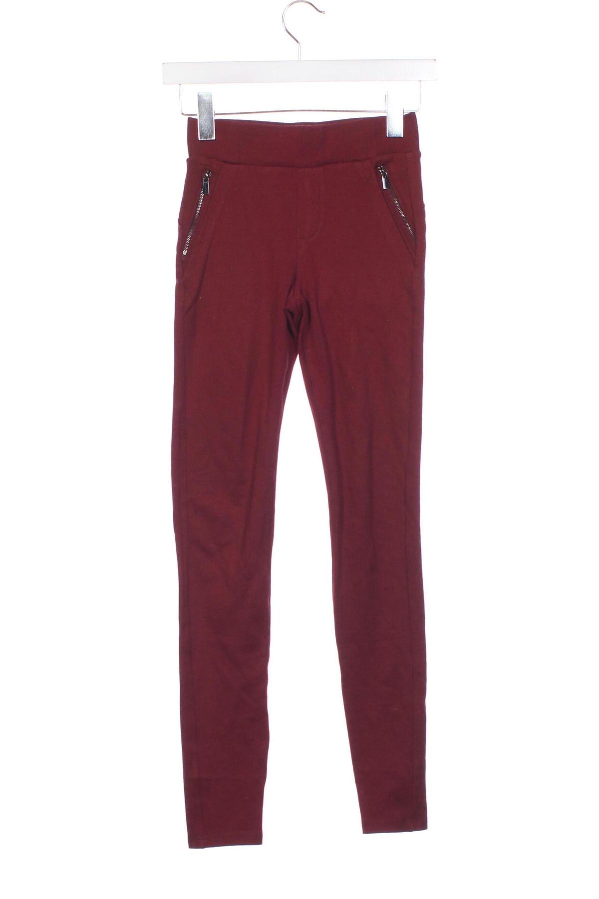 Damen Leggings Bershka, Größe XS, Farbe Rot, Preis € 13,99