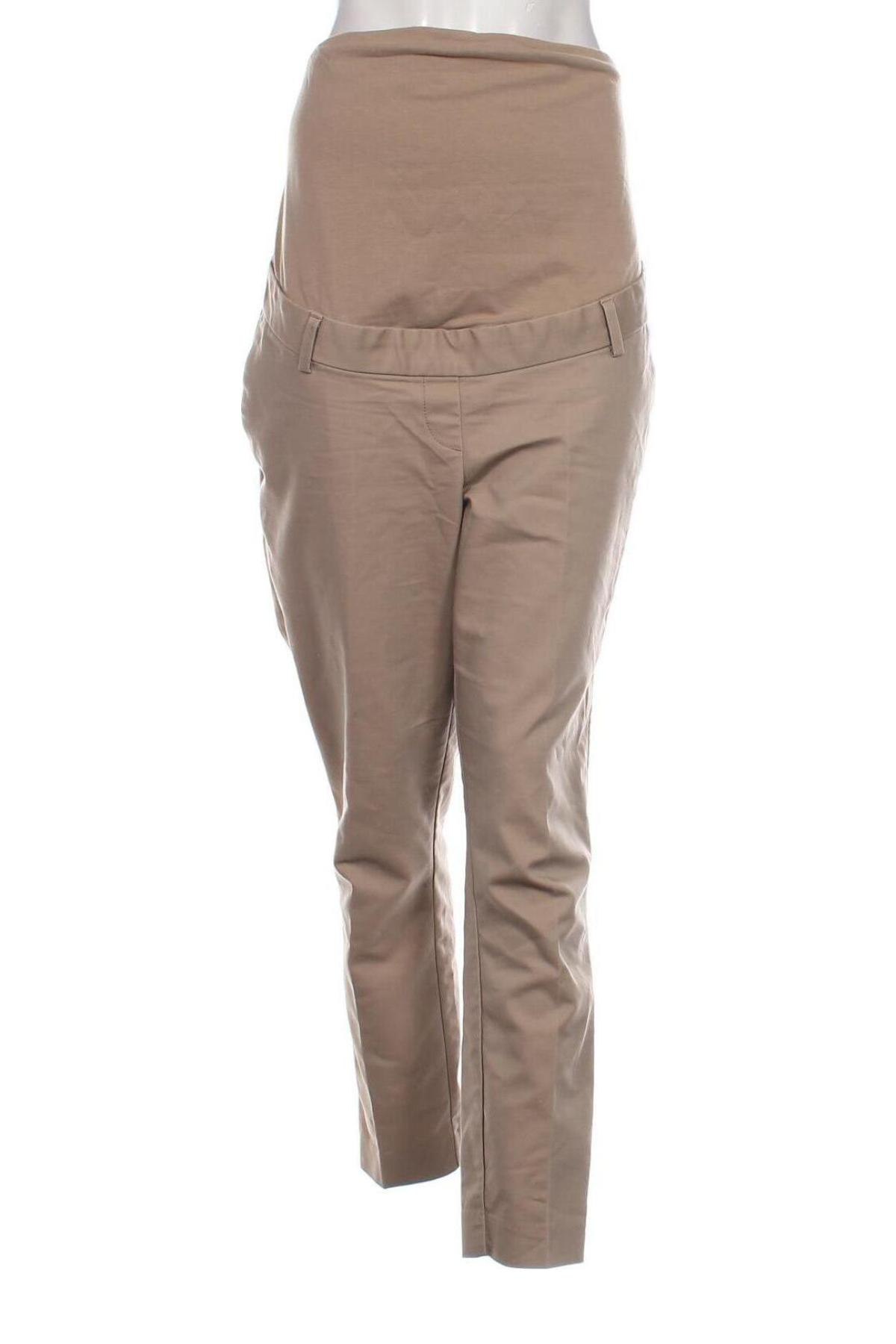 Damenhose H&M Mama, Größe XXL, Farbe Beige, Preis 14,84 €