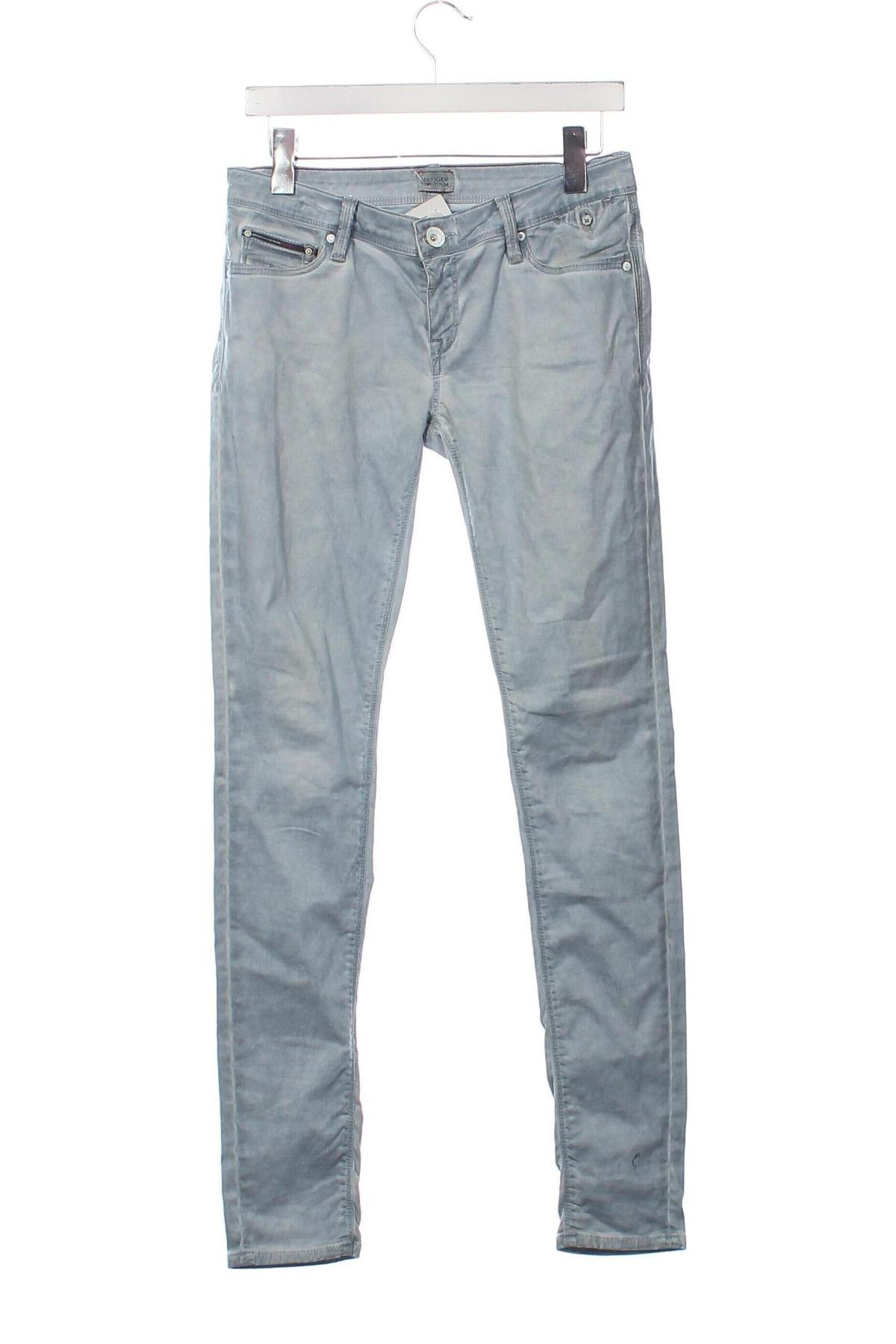 Pantaloni de femei Hilfiger Denim, Mărime M, Culoare Albastru, Preț 314,99 Lei