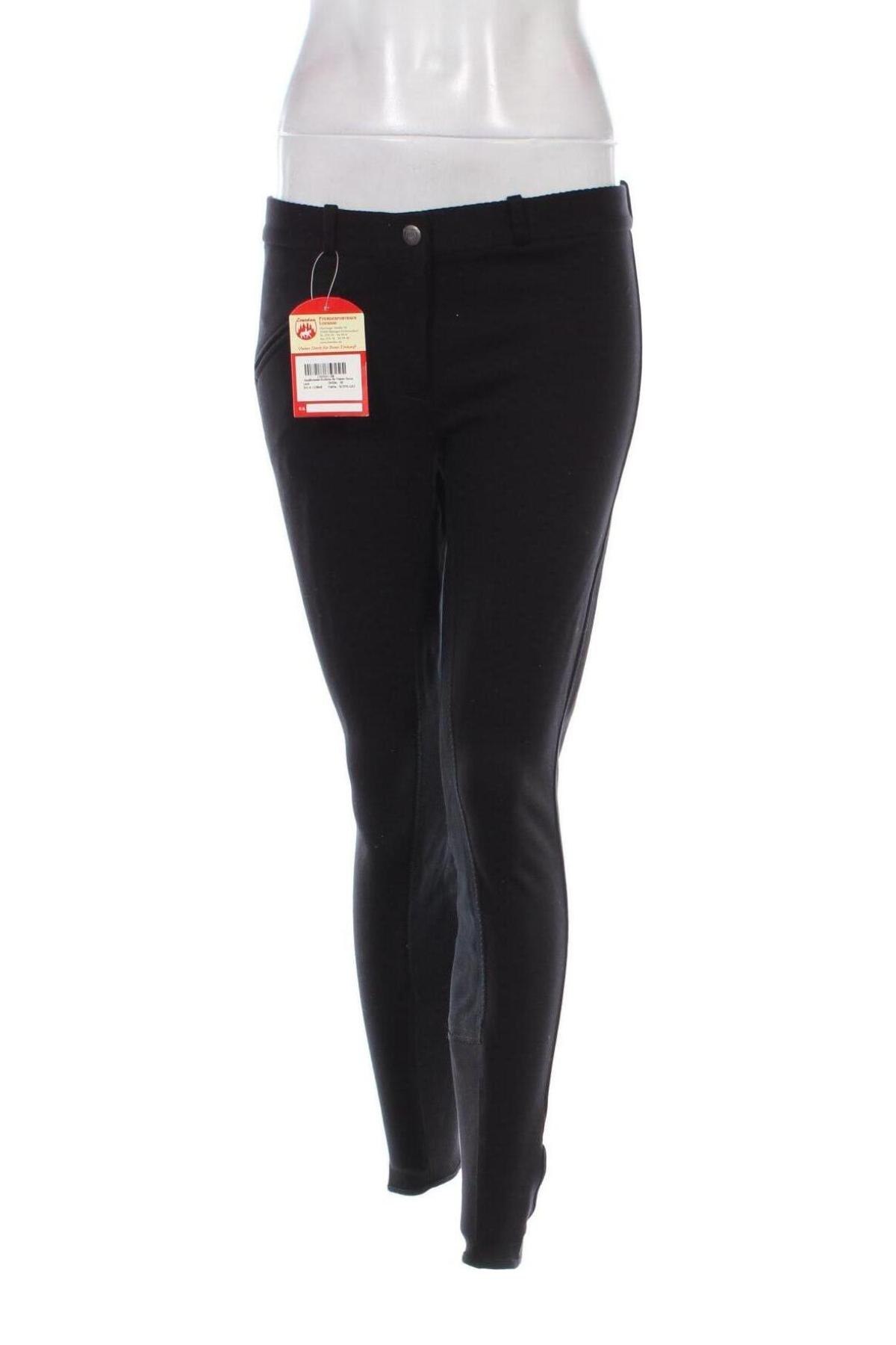 Pantaloni de femei Loesdau, Mărime M, Culoare Negru, Preț 239,39 Lei