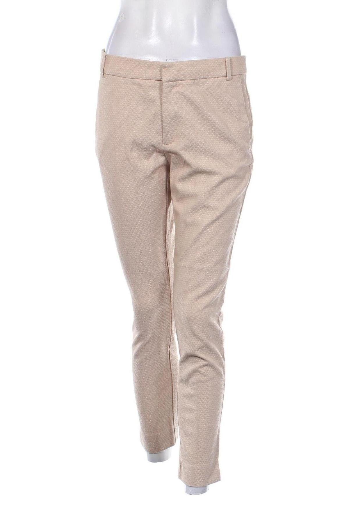 Damenhose Zara, Größe M, Farbe Beige, Preis 13,84 €