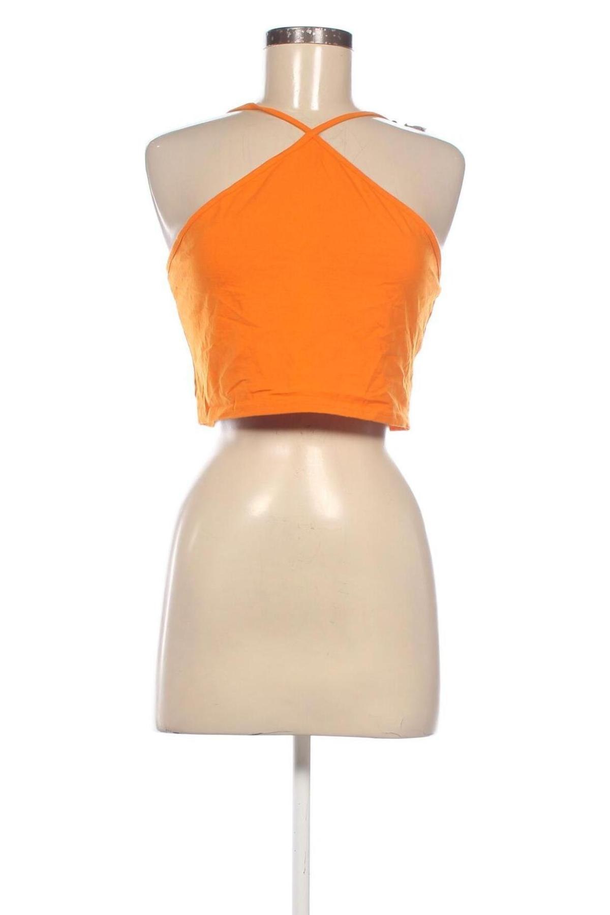 Damentop H&M Divided, Größe L, Farbe Orange, Preis 4,99 €