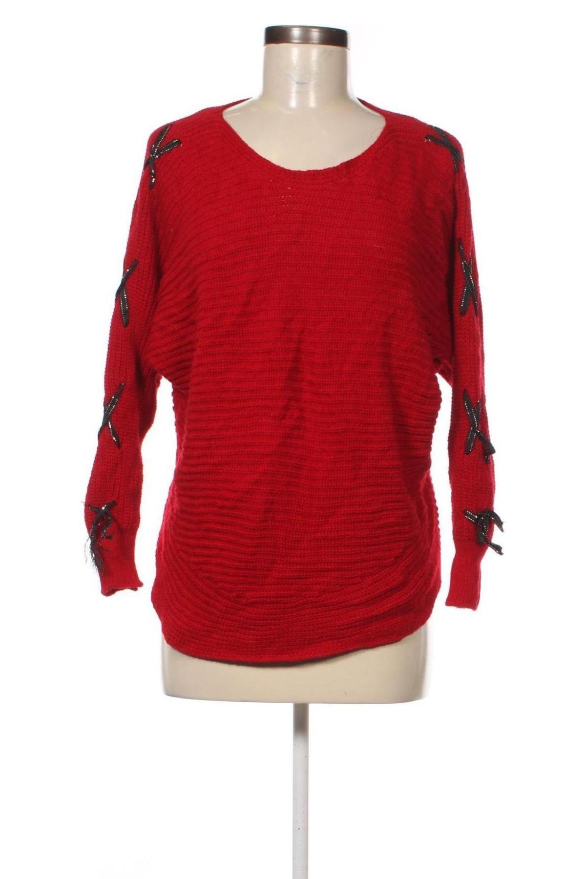 Damenpullover, Größe M, Farbe Rot, Preis € 20,99