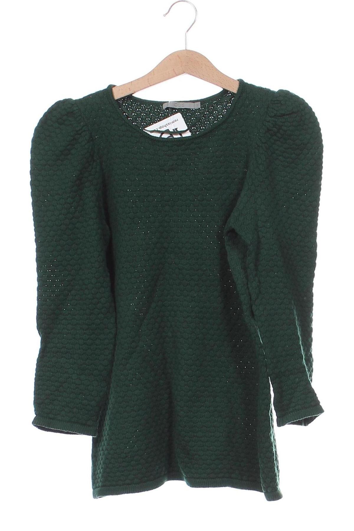 Pulover de femei COS, Mărime XS, Culoare Verde, Preț 158,00 Lei