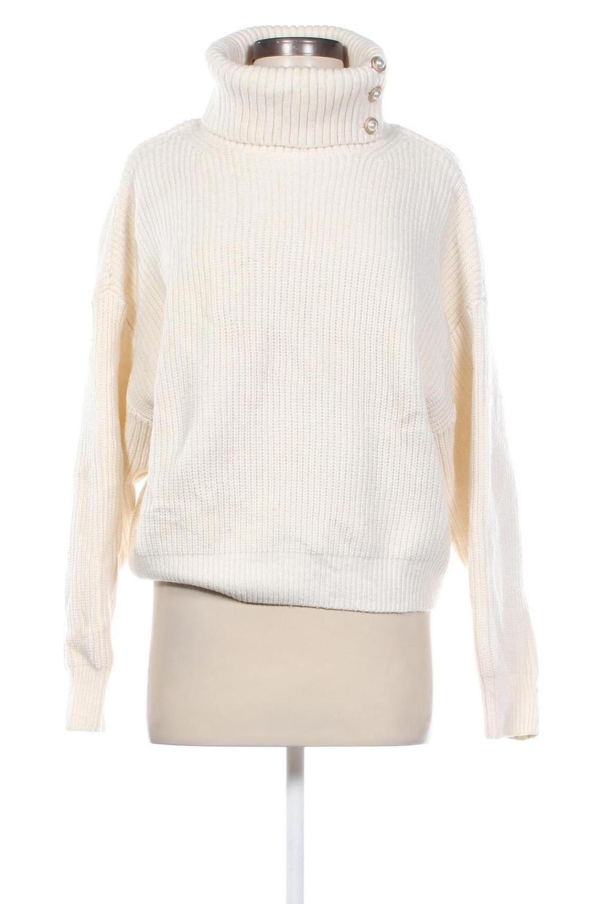 Damski sweter H&M, Rozmiar M, Kolor ecru, Cena 62,99 zł