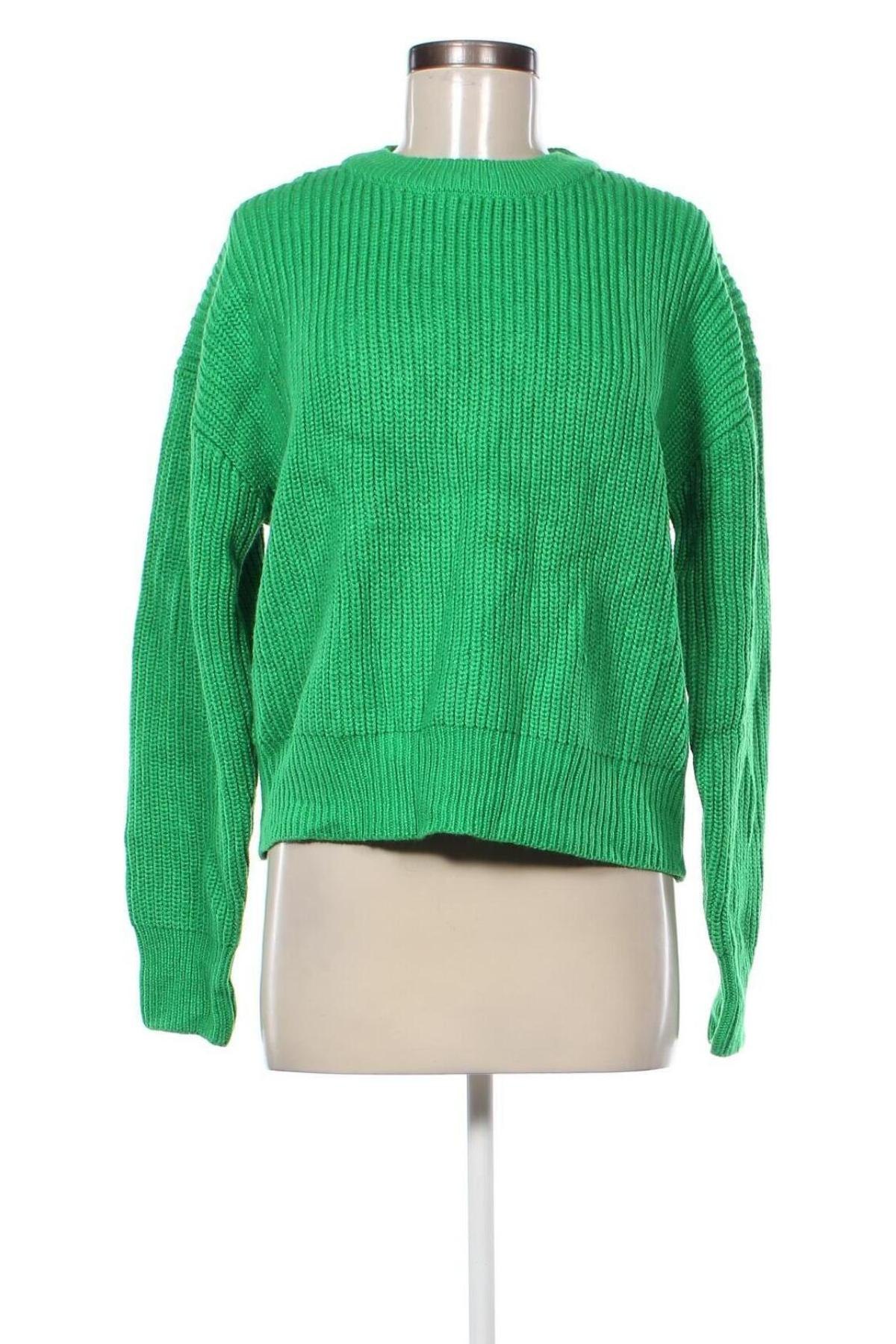 Damski sweter Zara, Rozmiar S, Kolor Zielony, Cena 57,99 zł