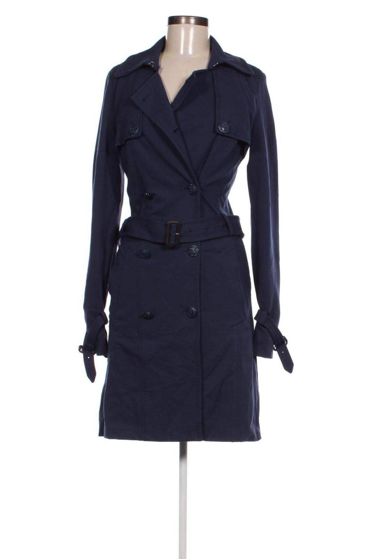 Trench de femei Tommy Hilfiger, Mărime S, Culoare Albastru, Preț 348,99 Lei